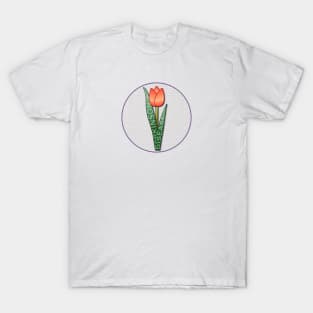 Parkinsons Help Find a Cure Tulip T-Shirt